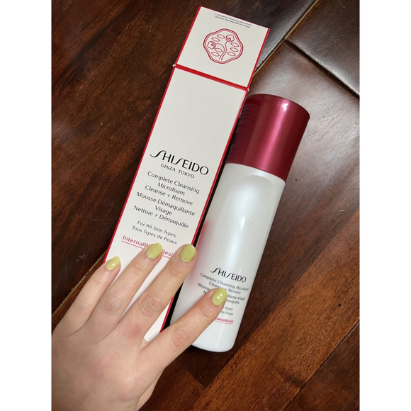Shiseido Ginza Tokyo Complete Cleansing Microfoam 6 OZ Internal Power Resist New - Picture 1 of 4